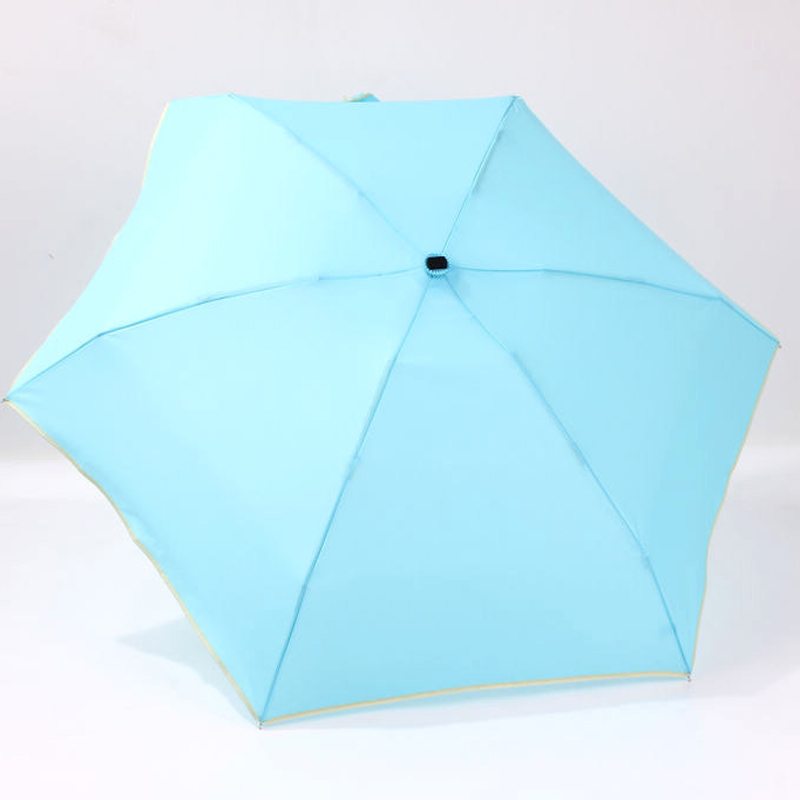 синий мини зонт для сумки