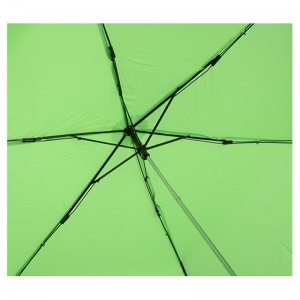 Банановый зонт 3-х кратный ручной открытый зонт с логотипом