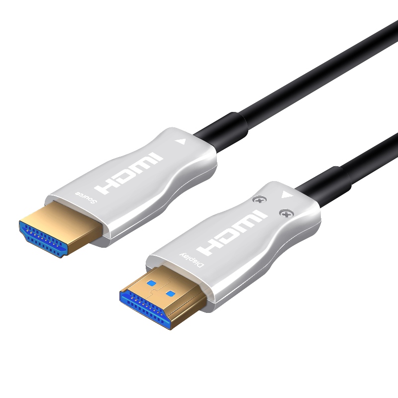 Оптоволоконный кабель HDMI, HDMI 2.0 AM к AM, 4K @ 60 Гц, 18 Гбит / с, RGB4: 4: 4 3D ARC