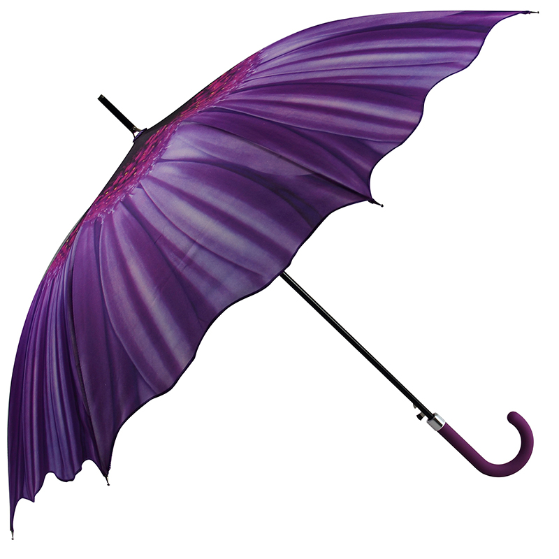 Fashion Sun Parasol Auto Open Компактный открытый Прямой зонт с логотипом
