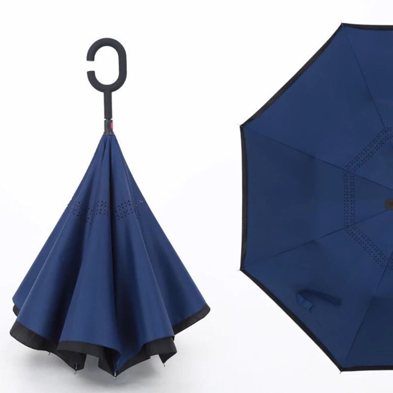 Изготовление на заказ зонтика производителей с функцией ручного открывания обратного зонта