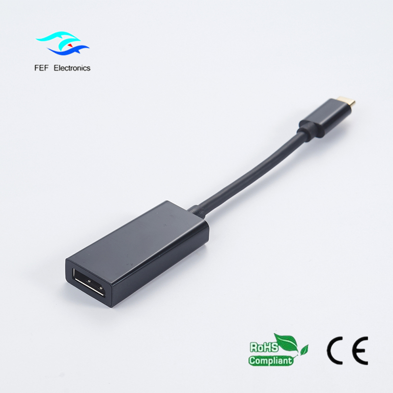 USB TYPE C для Displayport с внутренней оболочкой из АБС Код: FEF-USBIC-004A