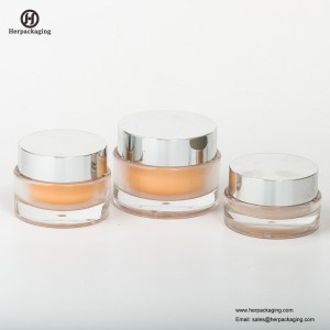 HXL213A Роскошная круглая пустая акриловая косметическая банка