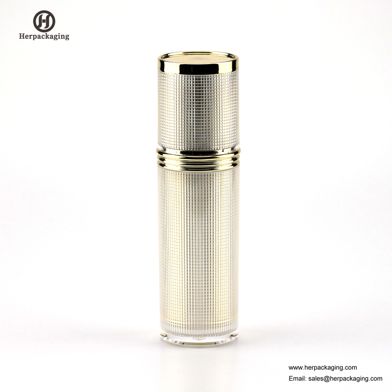 HXL329 Пустой акриловый безвоздушный крем и бутылка для лосьона косметическая упаковка для ухода за кожей
