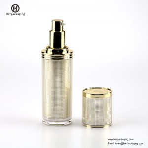 HXL329 Пустой акриловый безвоздушный крем и бутылка для лосьона косметическая упаковка для ухода за кожей