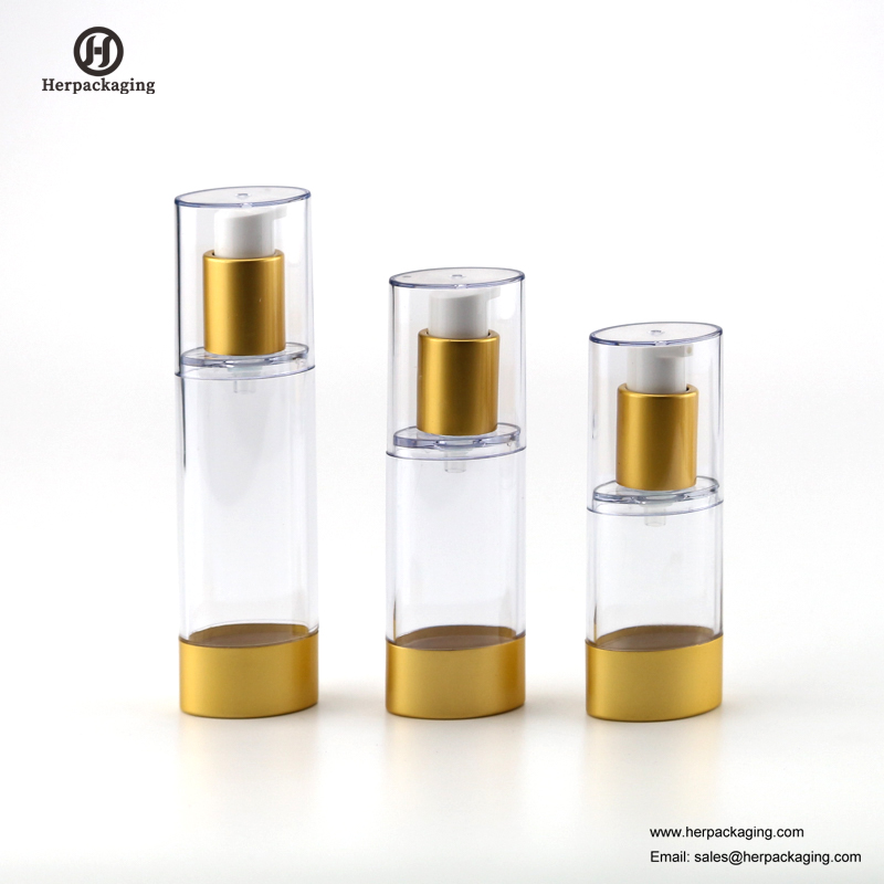 HXL4110 Пустой акриловый безвоздушный крем и бутылка для лосьона косметическая упаковка для ухода за кожей