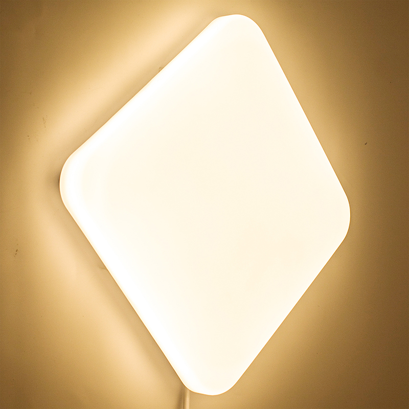 светодиодный датчик движения потолочное крепление светодиодные фонари квадратный потолочный светильник3 года ордер светодиодный потолочный светильник круто