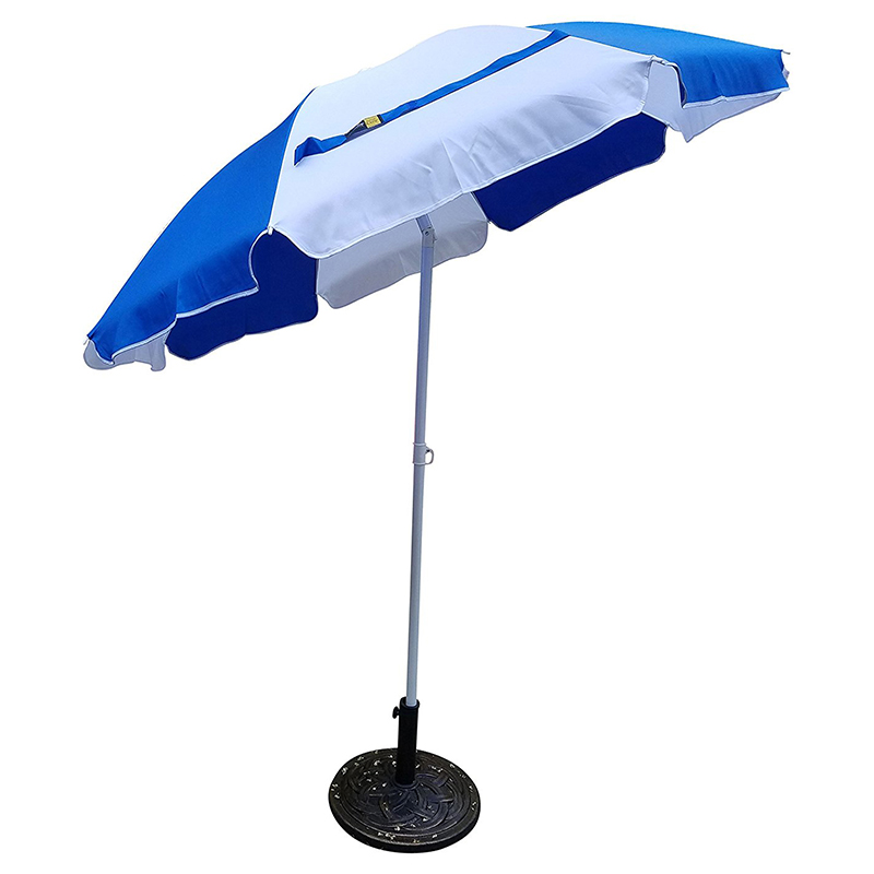 Наклонный пляжный зонт открытый большой зонт от солнца