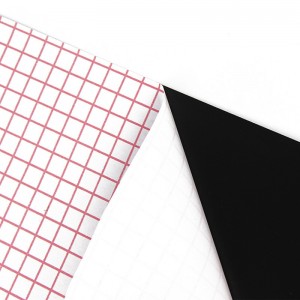 Нестандартный размер зеленая / черная / белая доска ПП пластиковая пленка