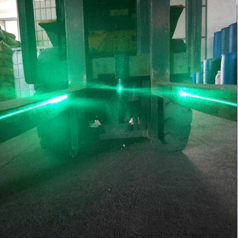 Зеленая лазерная направляющая система высокой яркости для склада