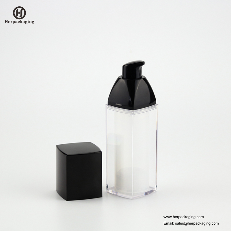HXL-FRJ Пустой акриловый безвоздушный крем и бутылка для лосьона косметическая упаковка для ухода за кожей