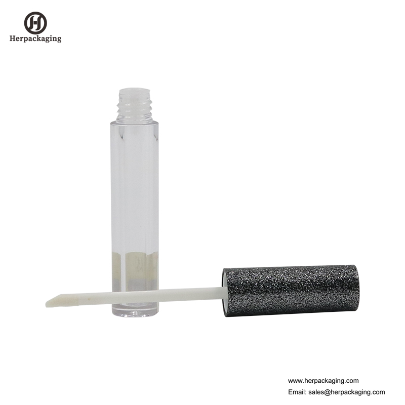 HCL305 Clear Plastic Пустые пробирки для блеска для губ для цветных косметических средств.