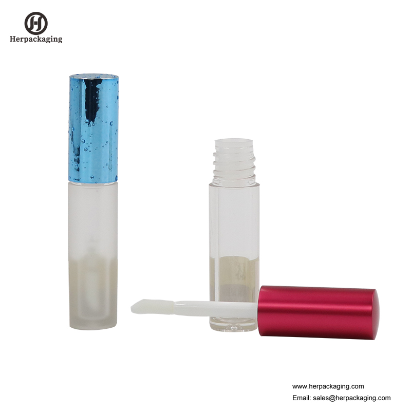 HCL307 Clear Plastic Пустые пробирки для блеска для губ для цветных косметических средств.