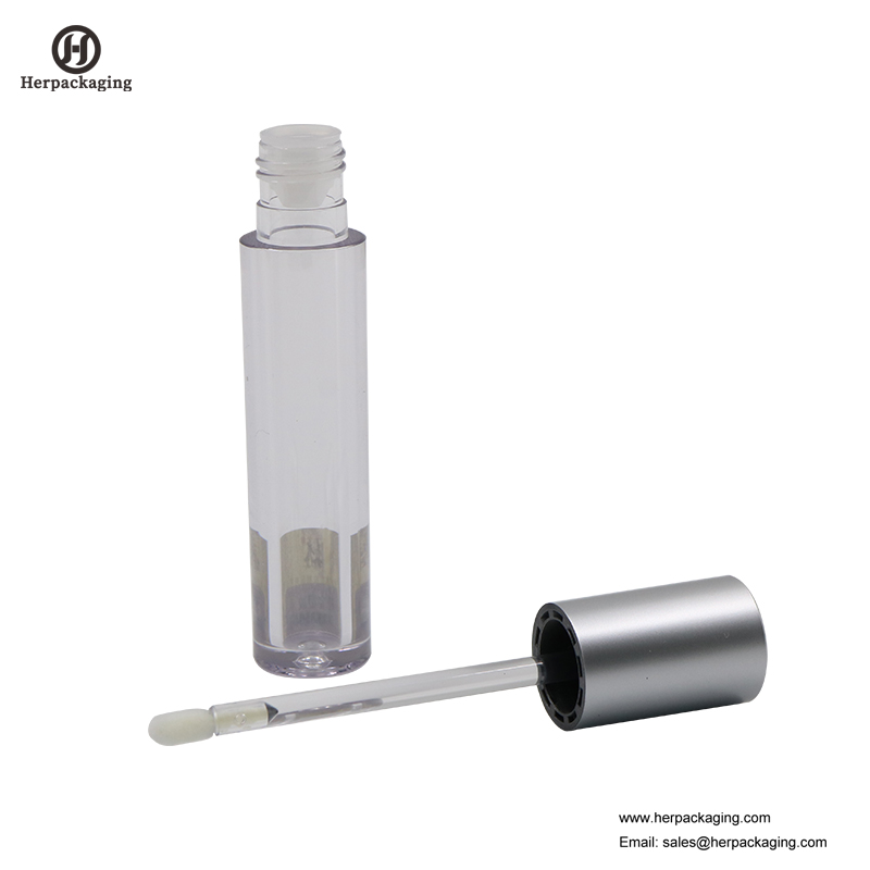 HCL309 Clear Plastic Пустые пробирки для блеска для губ для цветных косметических средств.