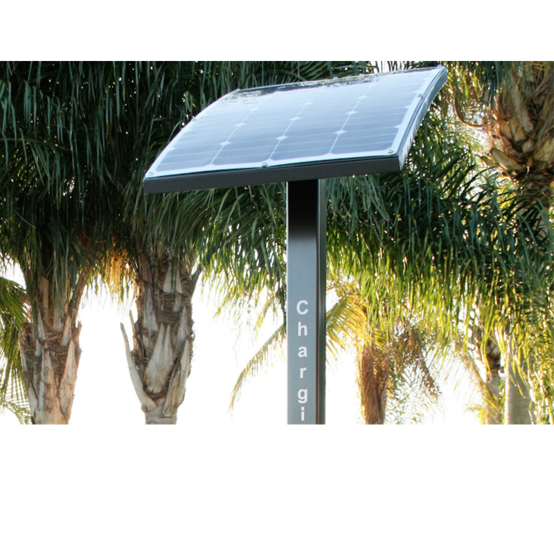 Солнечная энергия сотовый телефон зарядная станция Индивидуальный дизайн Добро пожаловать