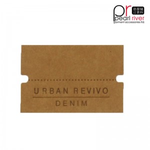 кожа мода красочный большое количество стикер hangtag