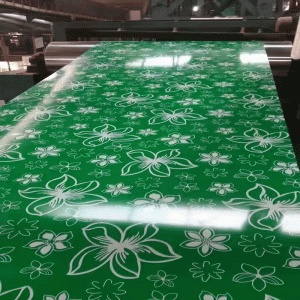 Цветная алюминиевая пластина