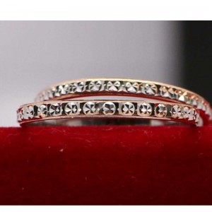 925 Diamond Rose, Золотая Звезда, Золотое Кольцо, Европейский и Американский Ветер