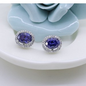 925 Серебро Ушные Ногти Мода Циркон Ушные Ногти Высококачественные женские Ушные Ногти