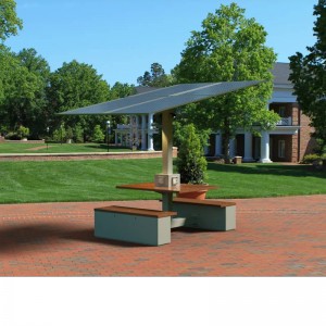 Зарядное устройство на солнечной батарее Рабочие станции кампуса Устойчивое энергопотребление