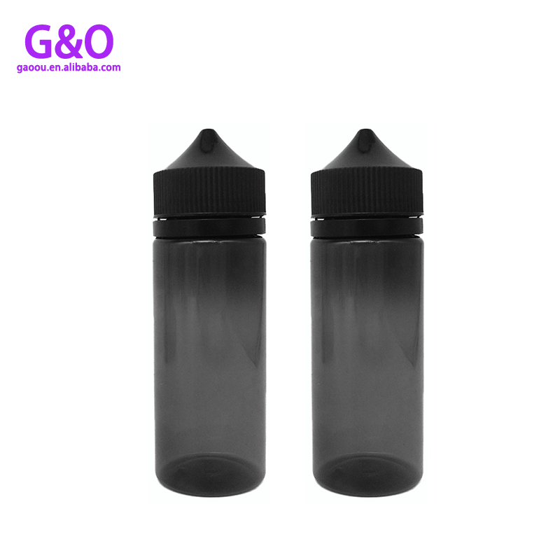 60 мл черно-коричневая бутылка eliquid vape eliquid бутылка пухлые бутылки бутылки гориллы контейнер единорога дым пополнения масла капельницы контейнер