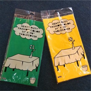 Сплошной цвет PEVA PE скатерть 18 цветов скатерть для дома и вне коврики для пикника