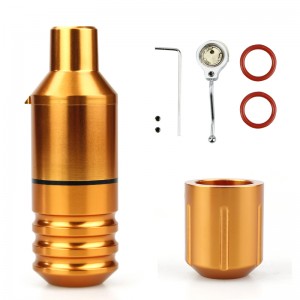 Tattoo Pen Short Pen Machine, немецкая татуировочная машина Faulhaber Motor, с 2 головками, интерфейс DCТату-пушки от Beauty \u0026 Health