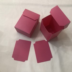 Красочная изготовленная на заказ палубная коробка