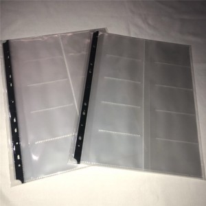 Большая прозрачная визитная карточка Protector Pages