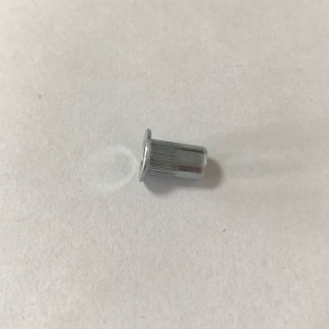 заклепка ореха с плоской головкой