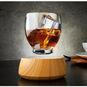 новый 360 вращающийся магнитный левитирующий X стакан, плавающий стеклянный стакан