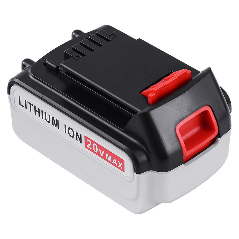 Для Black u0026 Decker LB20, LBX20, LBX4020, LB2X4020 Аккумуляторы для инструментов Сменный литий-ионный аккумулятор 20 В, 6000 мАч