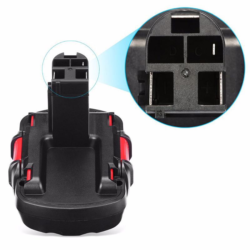 Электроинструмент для сменных батарей Ni-Mh 3000mAh 12V для Bosch BAT043, BAT045