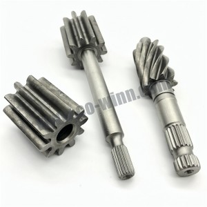 Подгонянные части автозапчастей шестерни шестерни CNC подвергая механической обработке алюминиевые запасные после частей сбыва...