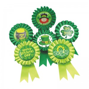 Китай производитель круглый значок ленты пластиковый значок булавки награда моды на день рождения