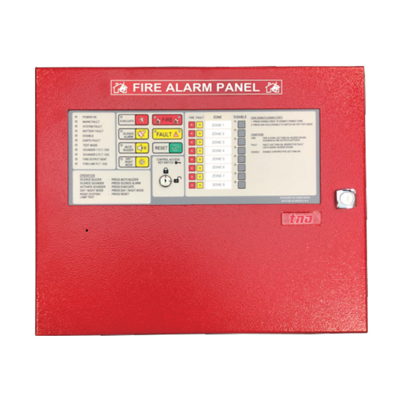 Обычная панель управления пожарной сигнализацией CFP-600L