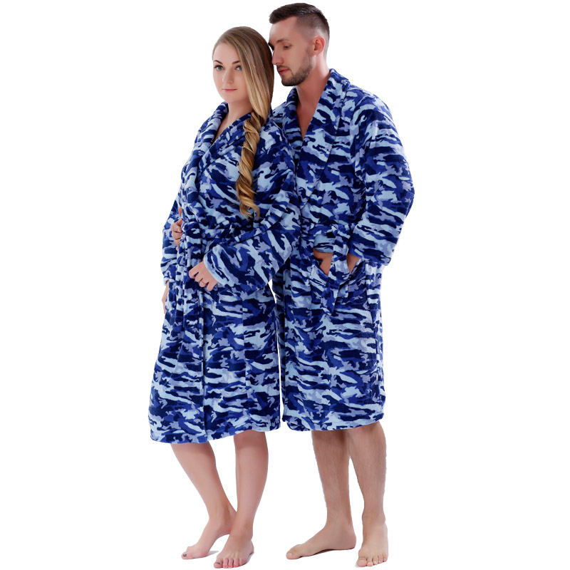 Пижама для взрослых с принтом из флиса