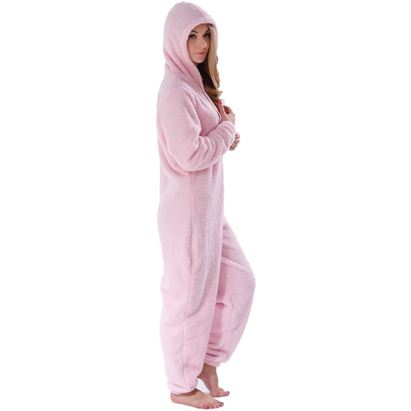 Взрослые розовые пижамные комплекты Onesie