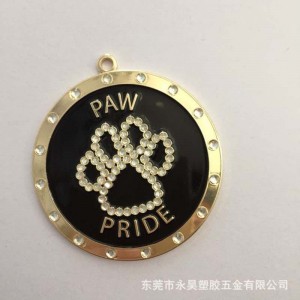 43043 металлический медальон