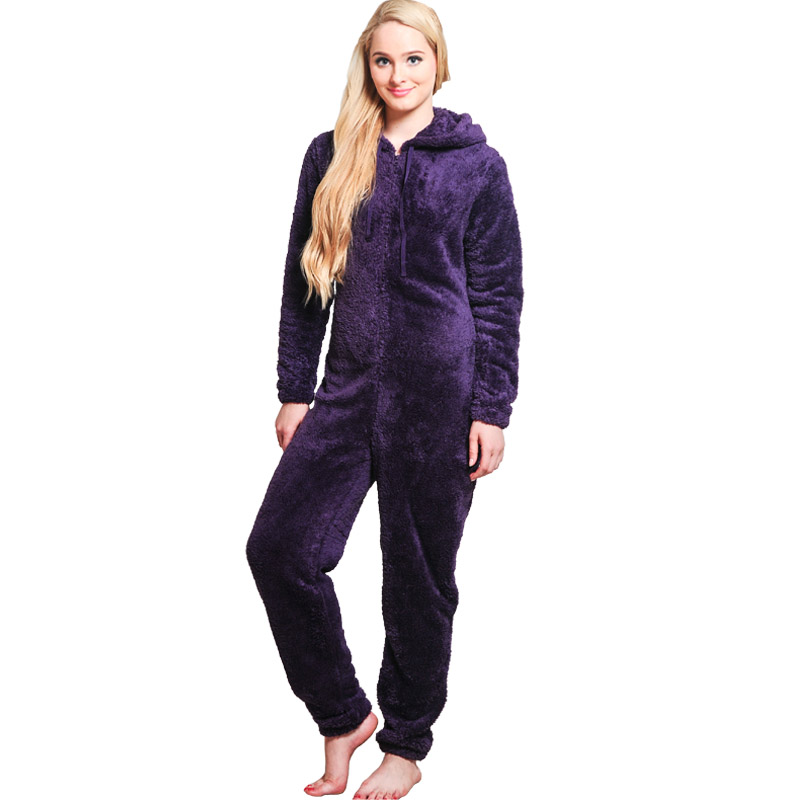 Взрослые Onesie Purple Pajama