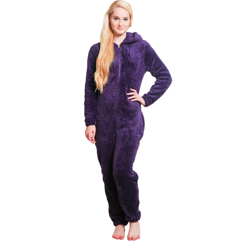 Взрослые Onesie Purple Pajama