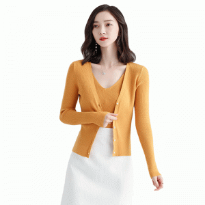 Ladies Fitted Комплект из двух частей: кардиган и свитер с жилетом