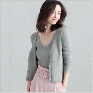 Ladies Fitted Комплект из двух частей: кардиган и свитер с жилетом