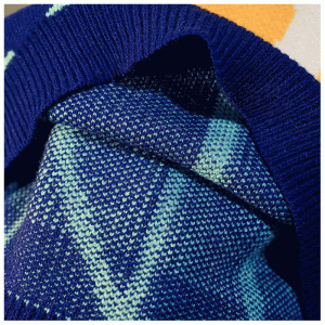 Подгонянная свитер вязания жаккарда ПИСЬМА дамской одежды свободный