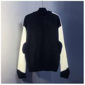 2019 Новая зимняя осень молоко корова жаккард толстая пряжа свободная пуловер свитер рубашка