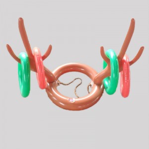 Надувная ветвь дерева Кольцо Toss Game Party Реквизит Аксессуары