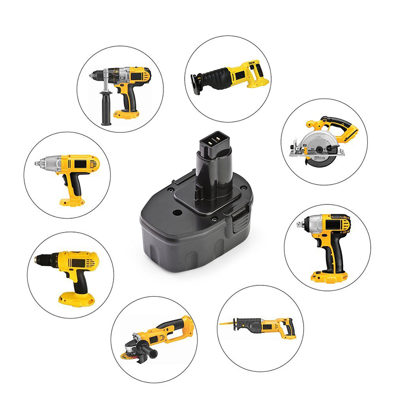 Аккумуляторная дрель Ni-Cd 14.4V 2000mAh для Dewalt DC9091, DE9091