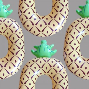 Надувной поплавок с ананасовым бассейном