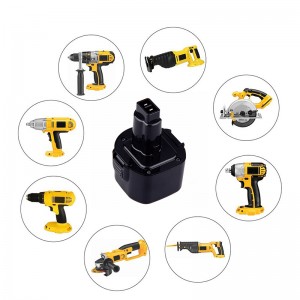 Аккумуляторные батареи Ni-Cd 9,6 В 1500 мАч для Dewalt DE9061, DE9062, DW9061