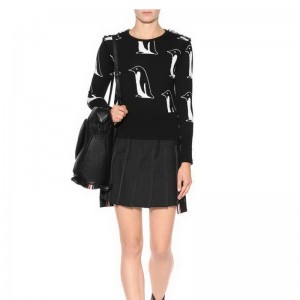 Женские шерстяные пингвины с кисточками и бахромой